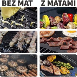 5x grilio kilimėlis 40cm x 30cm orkaitei