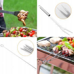 Grilis indų rinkinys kepsninės stalo įrankiai