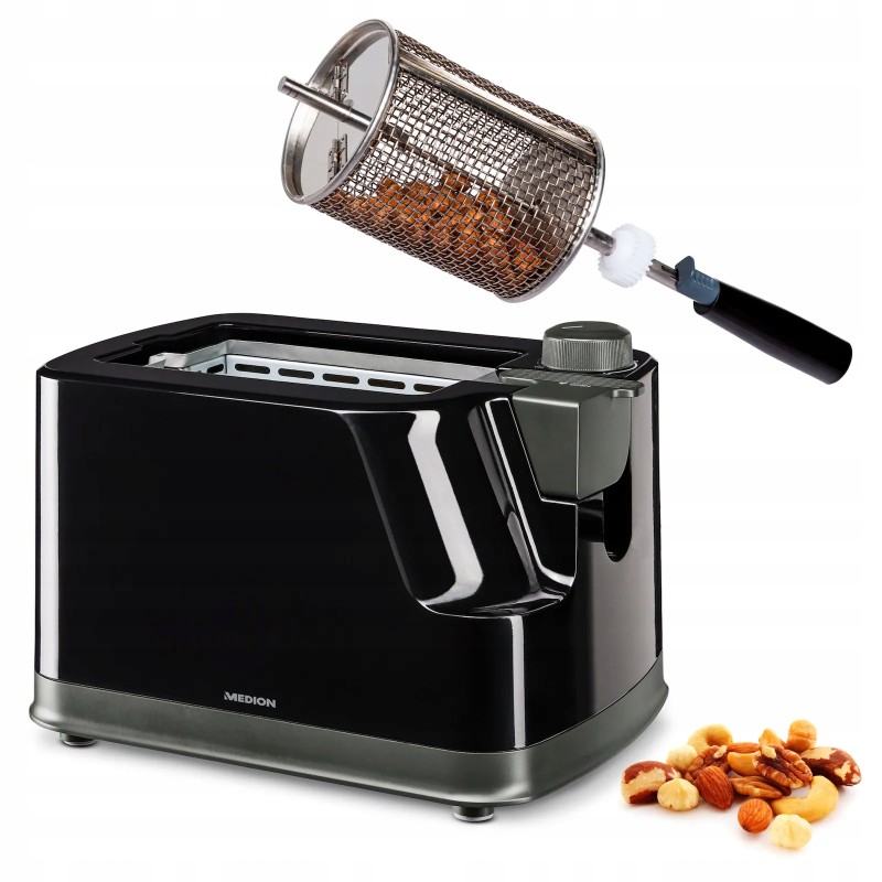 Prietaisas riešutams skrudinti ir skrudinti mediam 500w
