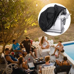 ⭐ didmeninė prekyba brezentine grotelių danga dviračiu motociklu sodo baldai xxl juoda ⭐