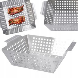 Grilio grotelės – grotelės žuviai ir mėsai kepti ant grotelių