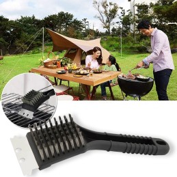 Martom vielos grotelių šepetys, 20 cm