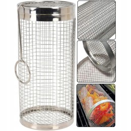 Daržovių kepimo krepšelis 9x9x20cm Gegužės sodo aksesuarai