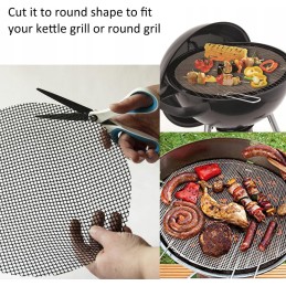 Grilio kilimėlių rinkinys kepimui 40x33cm, 5 vnt