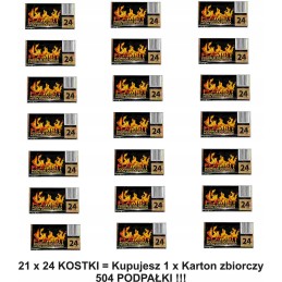 Flambitas, pilkas, 21 pak. x 24 kubeliai  pagrindinė dėžutė 504 kubeliai!!!