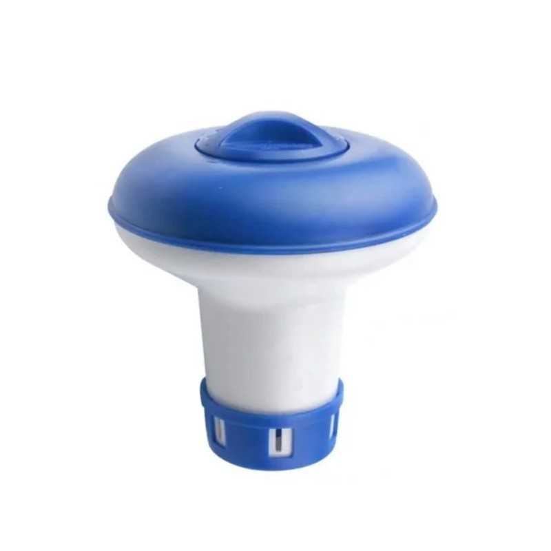 Chloro dozatorius, chemijos tabletės, baseino plūdė