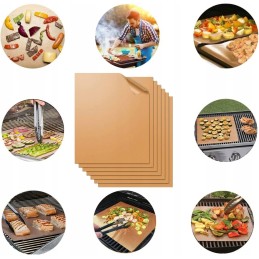 Tefloninis kilimėlis grilio kepimo skardoms 5 vnt