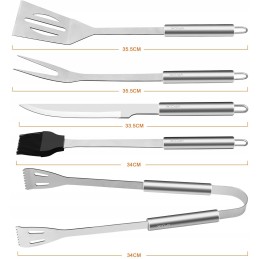 Vokiškas kepsninės reikmenų rinkinys, indai, 33 vnt