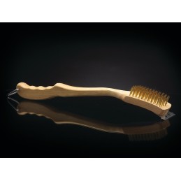 Napoleono grilio šepetys su žalvariniais šereliais, grotelių šepetys, 46 cm