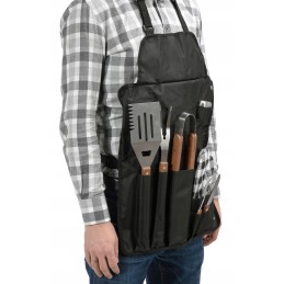 Grilio prijuostė su priedais - 8 vnt