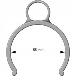 Brezento folijos segtukas, segtukas, kabliukas, užraktas Bestway intex baseinui 55mm