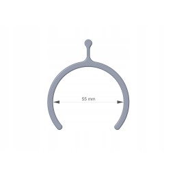 Brezento folijos segtukas, segtukas, kabliukas, užraktas Bestway intex baseinui 55mm