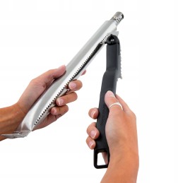 „Broil king“ grilio degiklio priežiūros rinkinys, šepetys, plieninis iešmas