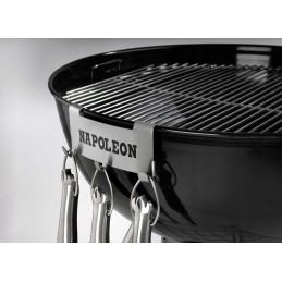 Napoleono laikiklis anglinių grotelių priedams