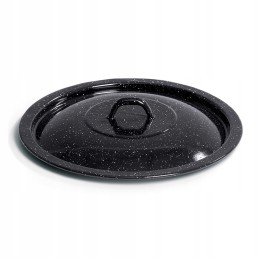 Emaliuotas dangtelis 34 cm puodui