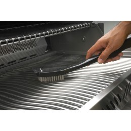 Napoleono grilio šepetys su nerūdijančio plieno šereliais