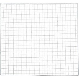 Kvadratinės tinklinės grotelės kepsniams, 2 vnt., 18 colių