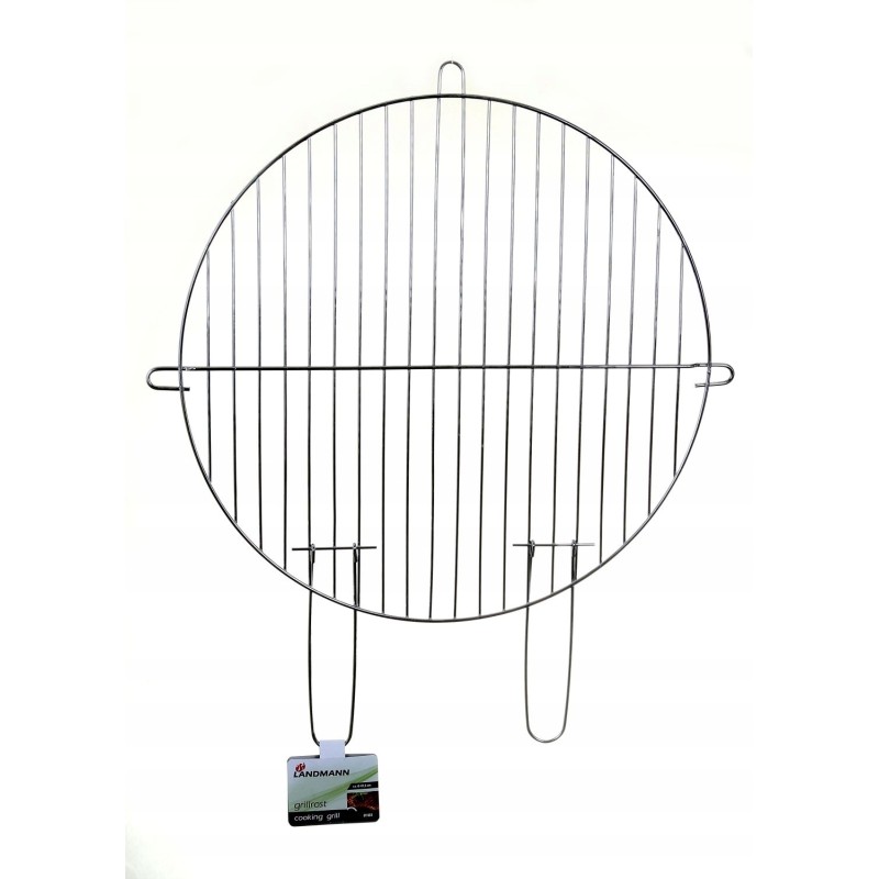 Landmann apvalios chromuotos grotelės, skersmuo 47 cm