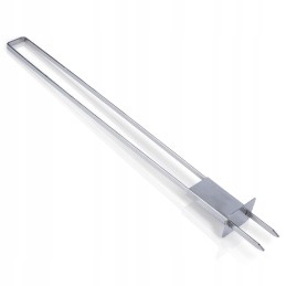 Plieniniai dvigubi kebabo iešmai 36 cm 4 vnt.