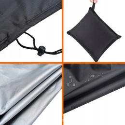 Grilio dangtis xxl brezentinis dangtelis, atsparus vandeniui, stiprus, atsparus dangtis