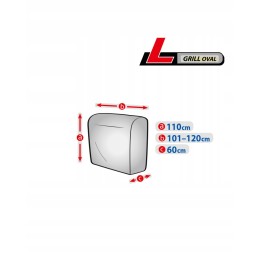 Vandeniui atsparus apsauginis dangtelis griliui