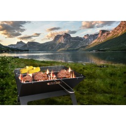 Turistinė kepsninė su anglimis