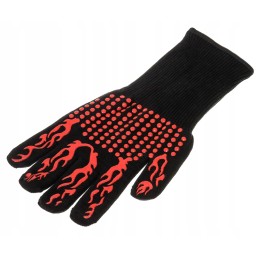 ✴️Karščiui atsparios orkaitės grilio pirštinės, 2 vnt