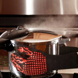 ✴️Karščiui atsparios orkaitės grilio pirštinės, 2 vnt