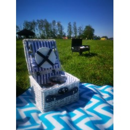 Turistinė nešiojama anglių kepsninė, sulankstoma kempingo kepsninė, erdvus lagaminas