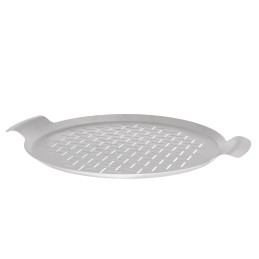 Nerūdijančio plieno daugkartinio naudojimo grilio padėklas daržovėms, mėsai, ø33cm mustangas
