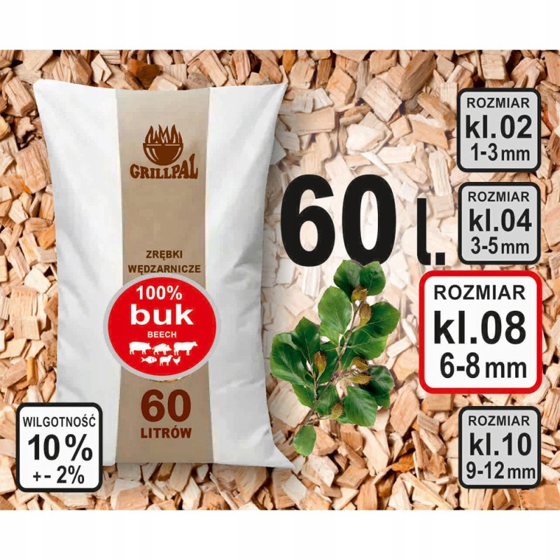 Rūkymo karbonadai buko 08 klasės 60l grilis