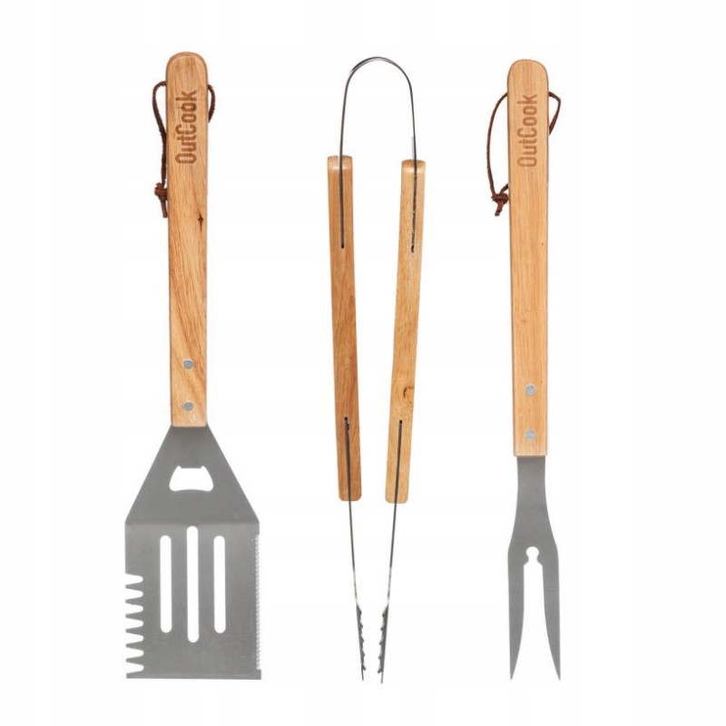 Grilio stalo įrankiai kepsninės indai 3 vnt