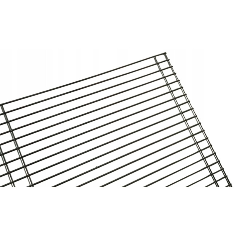 Grilio grotelės 68 x 40 cm, chromuotas grotelių pagrindas