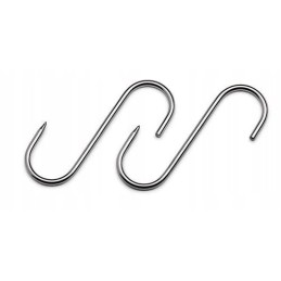 Mėsininko kabliukas 180 6 cns 18cm pakuotė 10 vnt.