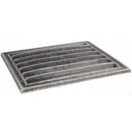 Ketaus židinio grotelės krosnelės židiniui 23x19