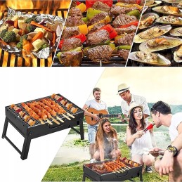 *šašlykinės komplektas*: sulankstomas turistinis grilis + 2,5 kg medienos briketai + grilio kūrenimas