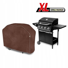 Vandeniui atsparus trapecijos formos grilio dangtis, didelis