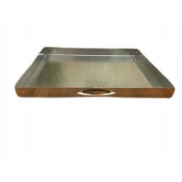 Pelenų keptuvė plytų griliui statyti 40x30x4