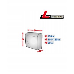 Grilio dangtis – ovalus