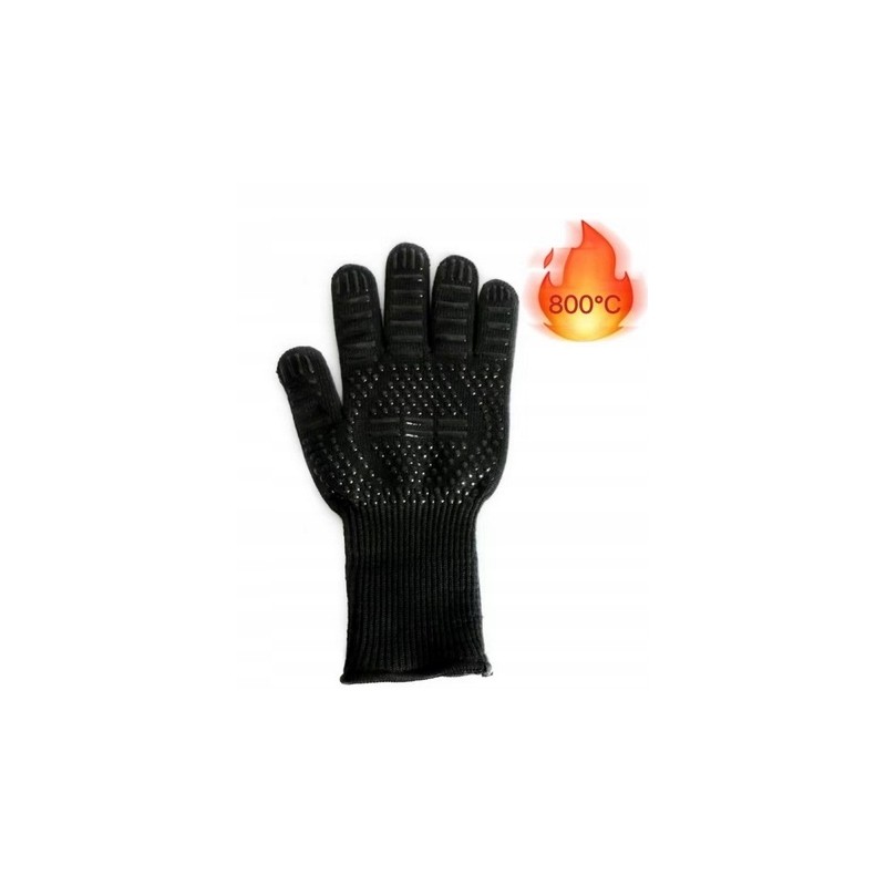 Pirštinė griliui, ugniai, virtuvei, orkaitei, 800 laipsnių