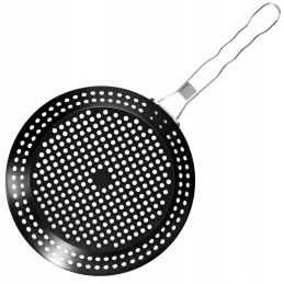 Grill pan grill plate on the grate