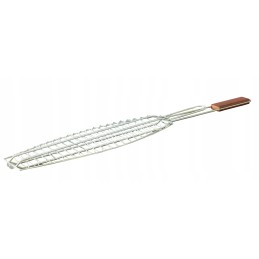 Uždaros ilgos grilio grotelės 44x14cm