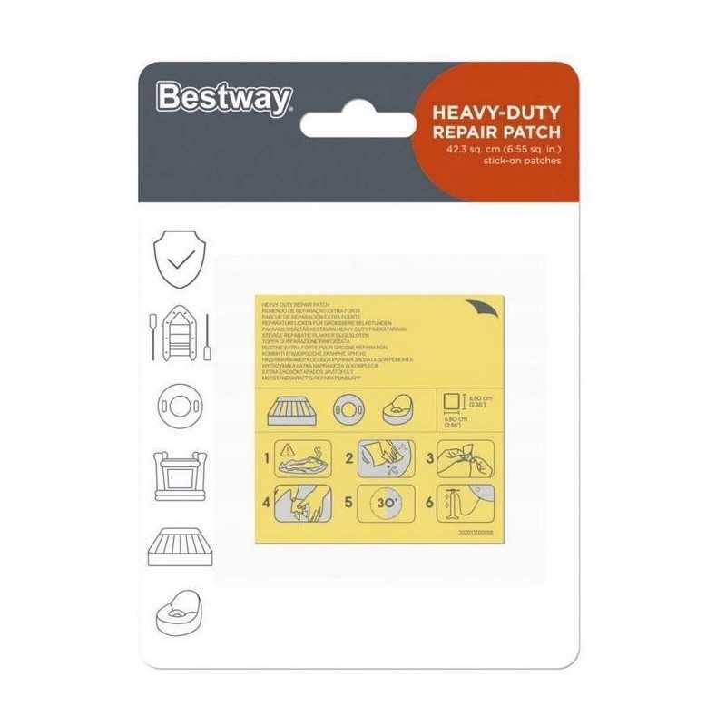 Vandeniui atsparūs remonto pleistrai baseino čiužiniams