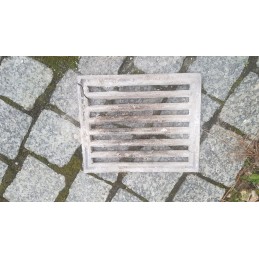 Ketaus židinio grotelės krosnelės židiniui 23x19