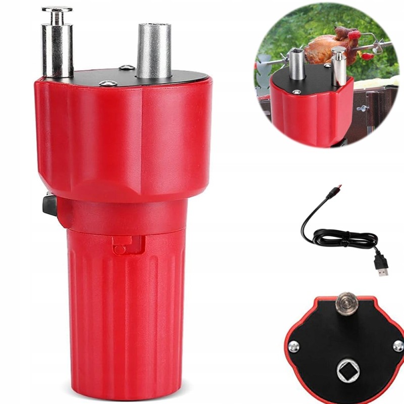 5v elektrinis rotacinis grilio variklis tinka kepti ant grotelių