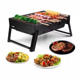 Anglies grilis kempingas nešiojamas sulankstomas stovyklavimo lagaminas