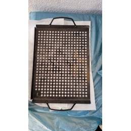 Grilio grotelės, grilio plokštė, grilio padėklas