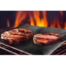 Tefloninis kepimo kilimėlis grilinei orkaitei 40x33 cm, rinkinyje 10 vnt