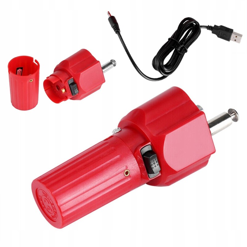 Rotacinis grilio variklis 5v 4.2rpm cw/ccw raudonas