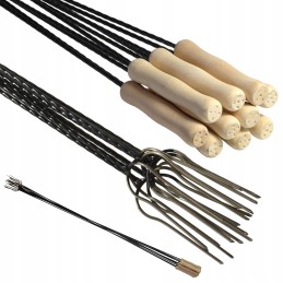 Lazdelės, kielbasa lazda, šakutės, 120 cm, 10 vnt